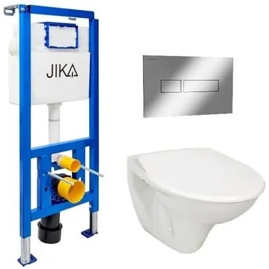 Jika Nila függesztett WC szett szárazépítéshez / előtétfalhoz való telepítéshez KMPLJIKASCS