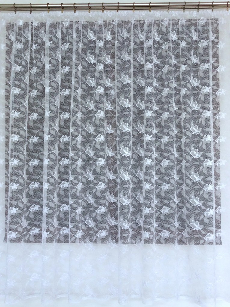 Mg Függöny jacquard 585/2 220X180 kész, K szalaggal