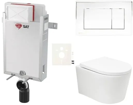 Fali WC szett SAT BREVIS befalazáshoz SIKOSZBRTOR21