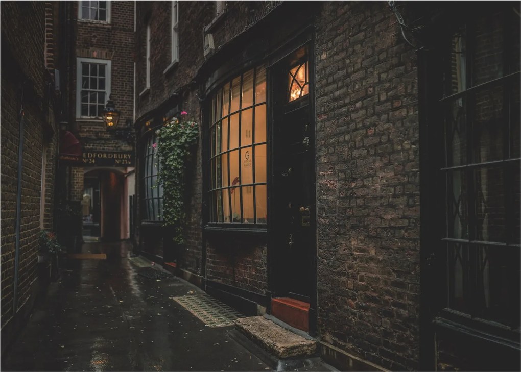 Kép - Londoni utca (70x50 cm)