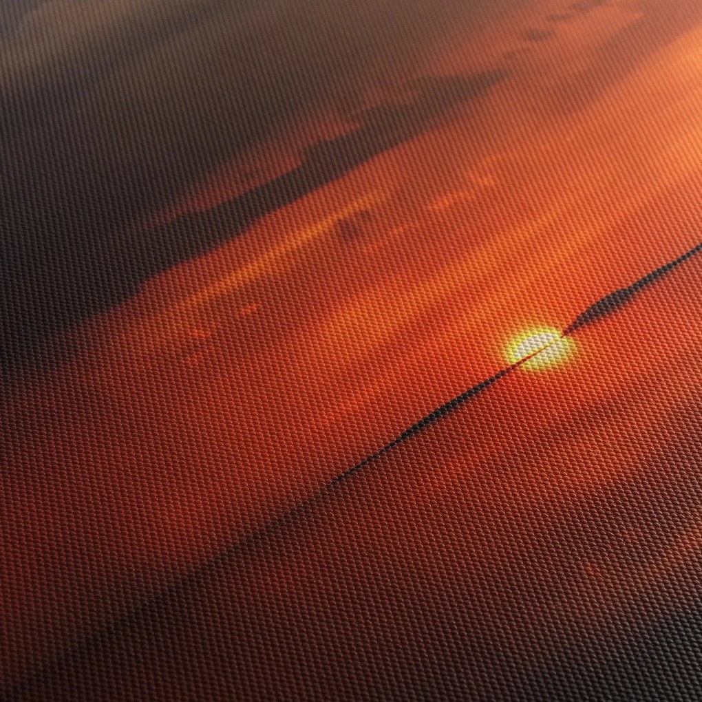 Vitorlás naplementekor (70x50 cm)