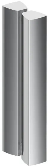 Ravak 3B270100ZG - BLIX negyedköríves, négyrészes zuhanykabin 90x90 cm, fehér