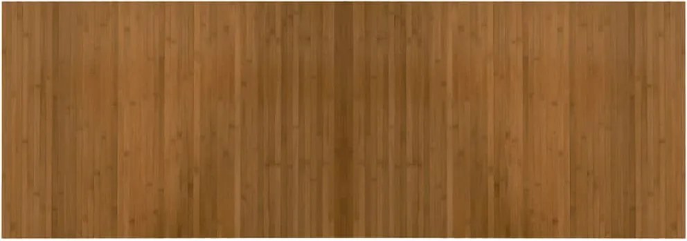 vidaXL négyszögletű barna bambusz szőnyeg 70 x 200 cm