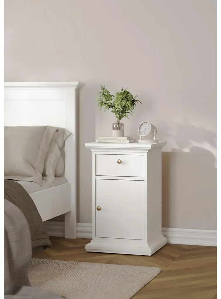 Provence II éjjeliszekrény, fehér