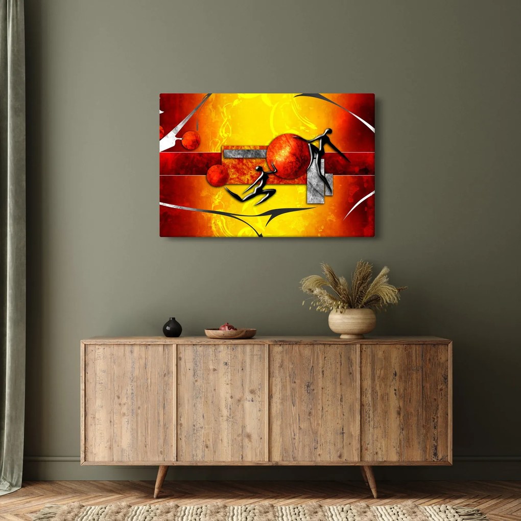 Kép - Az emberiség festménye (90x60 cm)
