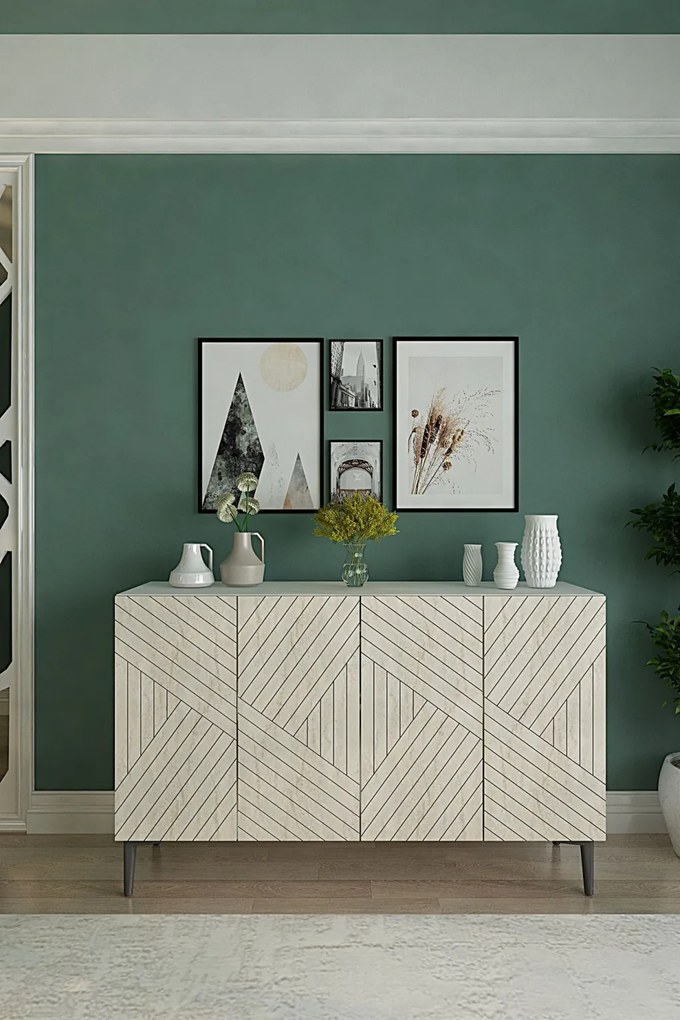 Ferro 120 - White, Travertine