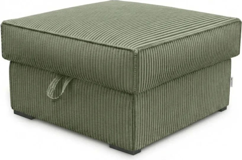 Taburet SMART COSARO tárolóhellyel 65x65 cm, mentás