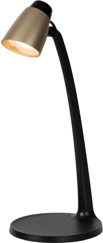 Lucide LUDO 18660/05/02 Asztali lámpa 1x4.5w/led 3000k 350lm ip20