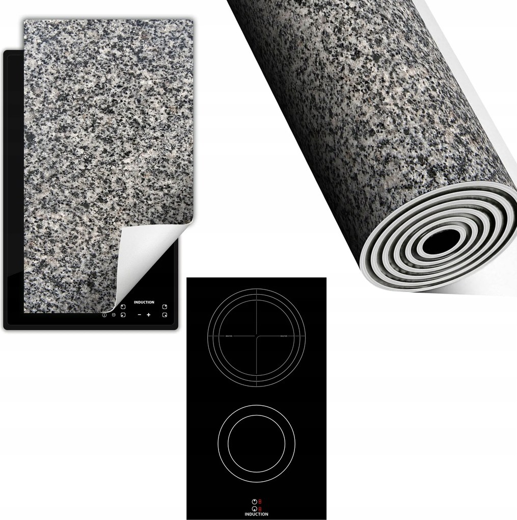 Indukciós Védőszőnyeg Konyhapult 30x52 gránit
