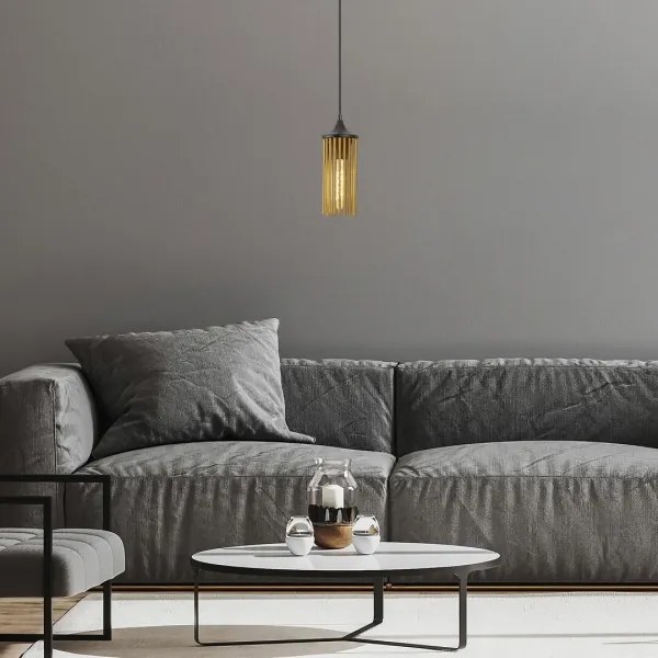 Rabalux 72151 - Csillár zsinóron ROXAS 1xE27/40W/230V