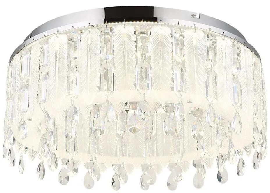 Globo 67176-58D - LED mennyezeti lámpa KLUNKA 58W/230V 2700-6000K átm. 58,5 cm + távirányítóval