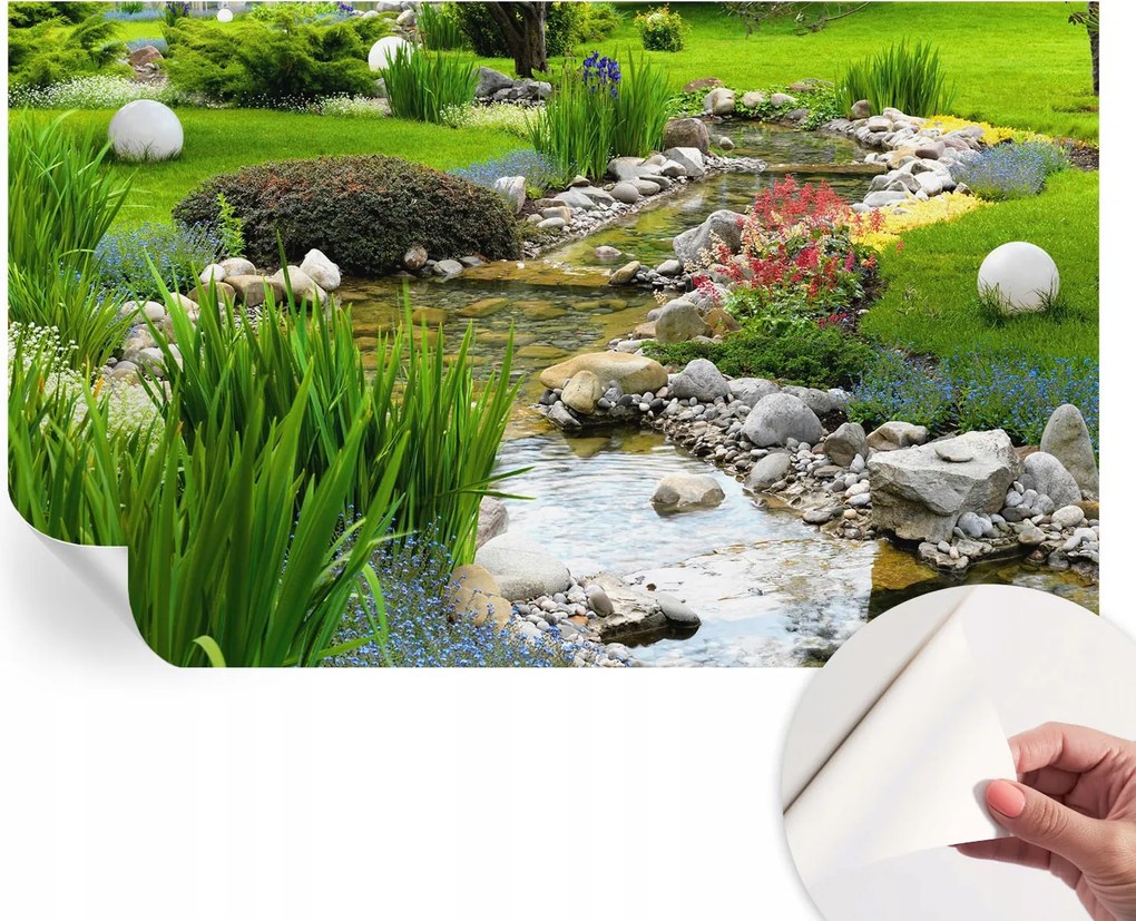 Fotótapéta Fali tapéta Hálószobába és Nappaliba Idilli kert 416x254