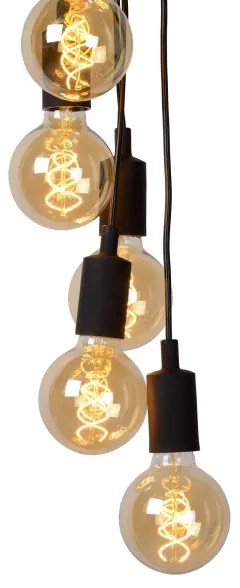 Lucide 08408/07/30 - Csillár zsinóron FIX MULTIPLE 7xE27/60W/230V