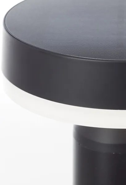 Brilliant - LED Napelemes lámpa érzékelővel MAGUA LED/4W/3,7V 50,2 cm IP44 fekete