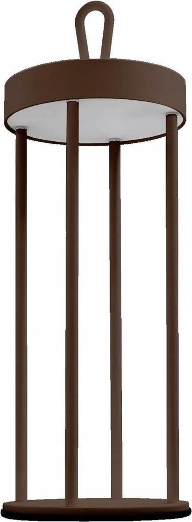 Century Led kültéri asztali lámpa Athena Usb újratölthető 3000K IP54 barna