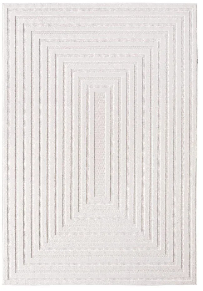 Krémszínű kültéri-beltéri szőnyeg 120x170 cm Doha 1653 Cream – Ayyildiz Carpets