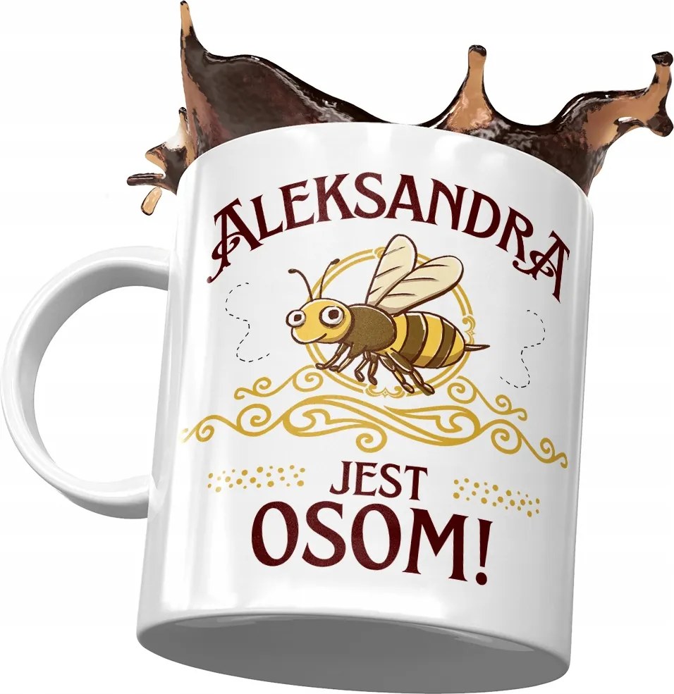 Bögre Alexandra Barátnő Feleség Ajándék Nyomtatott Fotóval