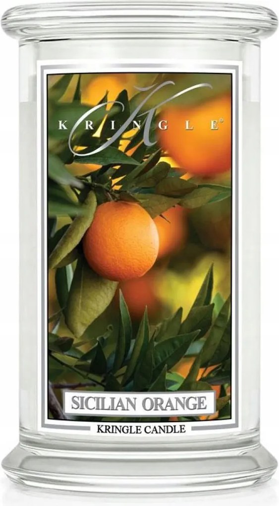 Nagy méretű Sicilian Orange gyertya Kringle Candle