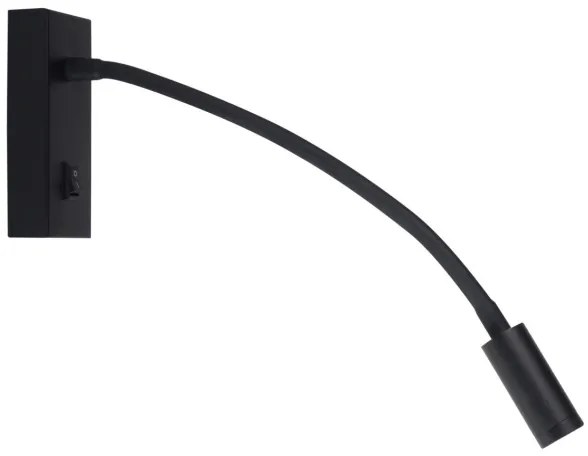 Kanlux 32522 - TONIL LED flexibilis lámpa 2,7W/230V fekete