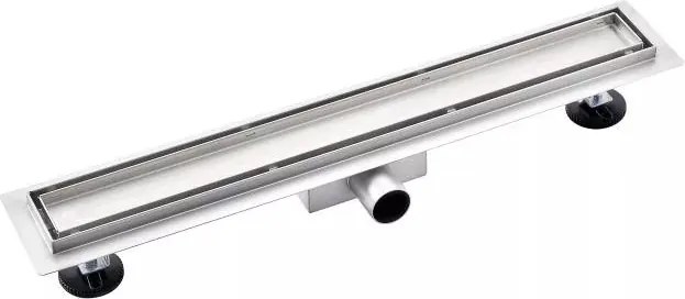 AREZZO design 2in1 700 mm-es rozsdamentes acél folyóka