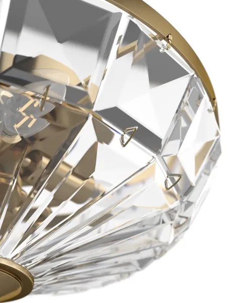 Maytoni MOD094CL-04G - Mennyezeti lámpa FACET 4xE14/60W/230V réz