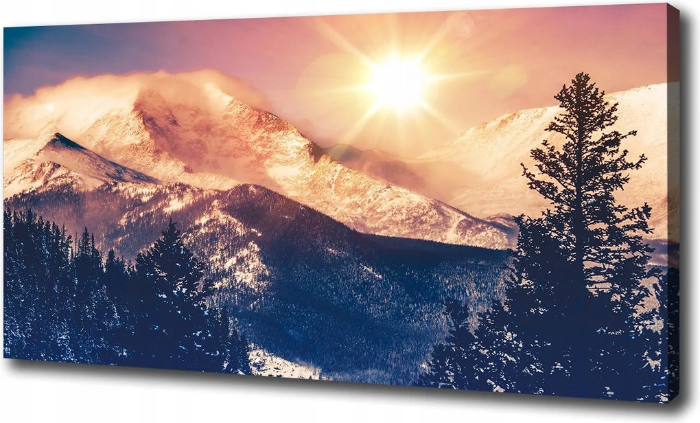 Vászonkép Colorado hegyek 100x70 cm