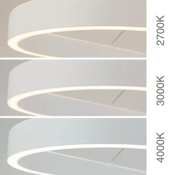 Orion - kábellel függesztett LED csillár CARRARA LED/80W/230V 2700/3000/4000K fehér