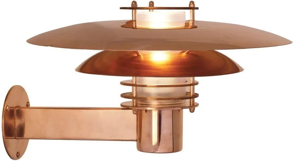 NORDLUX 24381030 PHOENIX Modern Kültéri Fali Lámpa Réz, Szatén E27 IP54