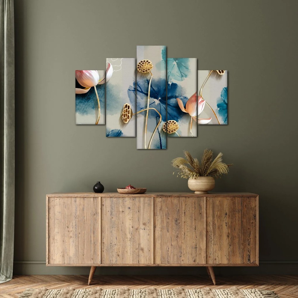 Kép virággal (150x105 cm)