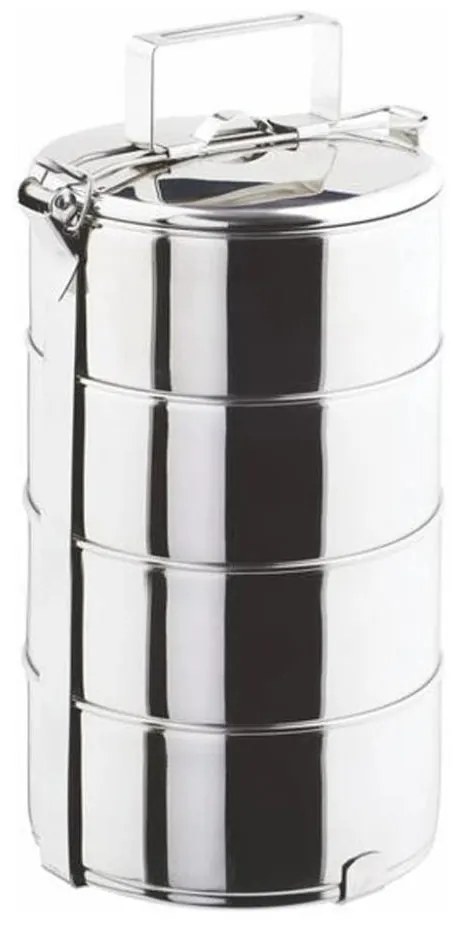 TORO rozsdamentes acél ételhordó 4 l