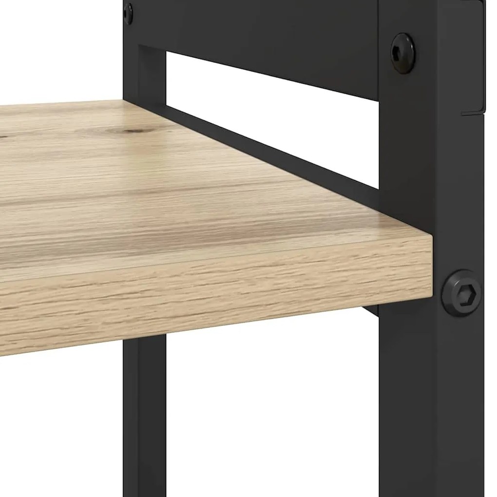 Könyvszekrény sonoma tölgy 60 x 30 x 48.5 cm Faanyag