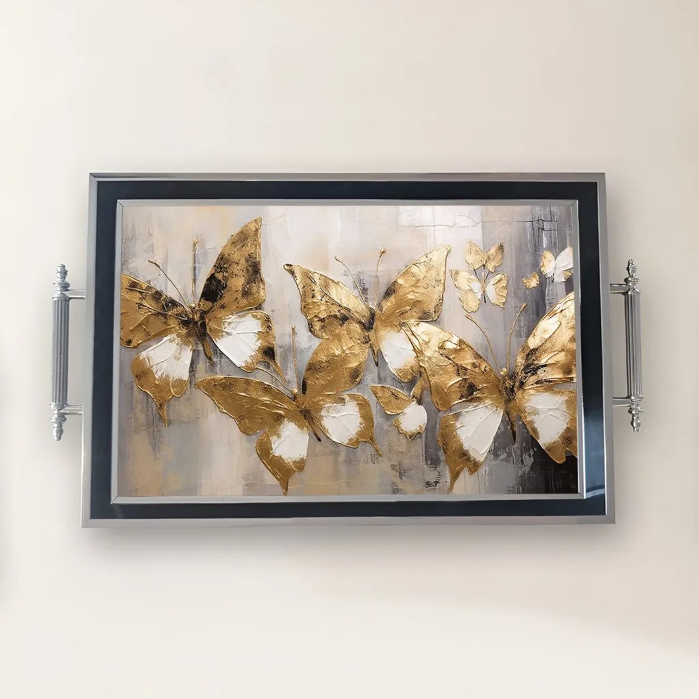 Üveg tálca, 38×24 cm – TPG9892