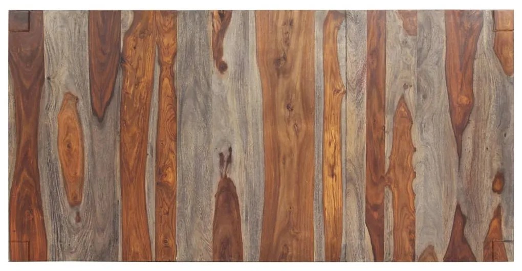 Szürke tömör kelet-indiai rózsafa étkezőasztal 180 x 90 x 76 cm