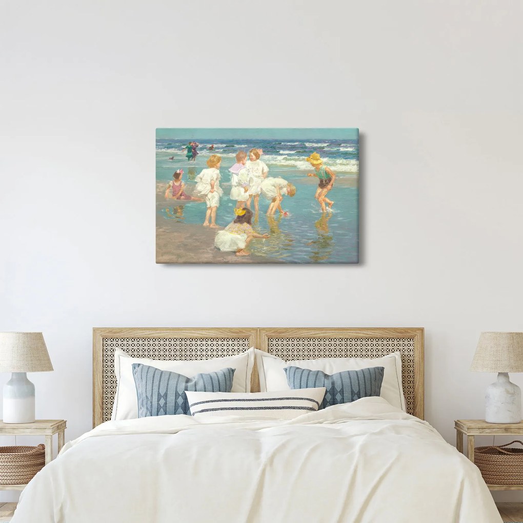 Kép - Edward Henry Potthast, A Holiday, reprodukciók (90x60 cm)