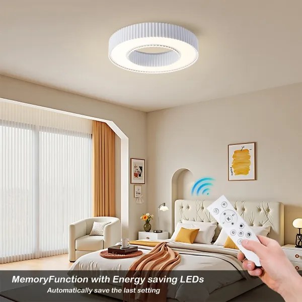 Brilagi - LUMIX LED dimmelhető mennyezeti lámpa LED/48W/230V 3000-6000K fehér Ø 50 cm + távirányító