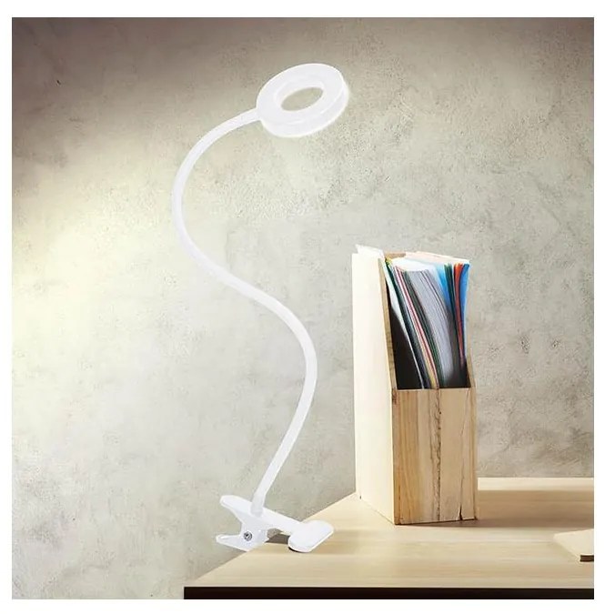 Brilagi - Állítható fényerőjű LED lámpa klipsszel ORBELA LED/8W/230V 3000-5000K