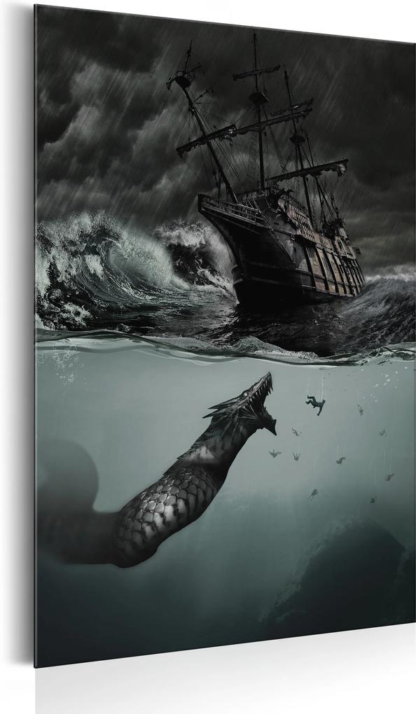 Plakát fémen - Dark World: Secrets of the Ocean [Allplate]