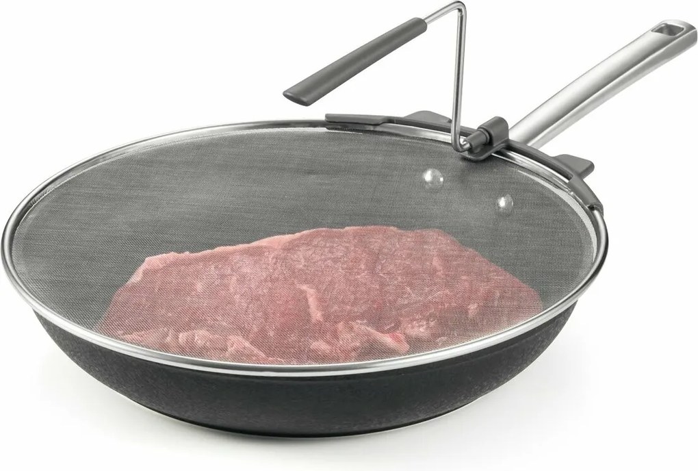 Tescoma GrandCHEF védőszűrő lehajthatófogantyúval, 30 cm