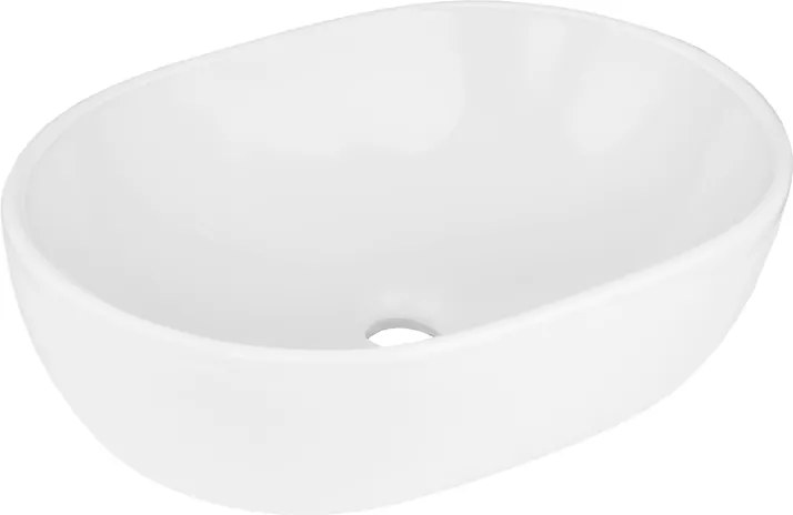 Gamma Pino, asztali mosdó 480x350x130 mm, fényes fehér, GMA-UC-PINO