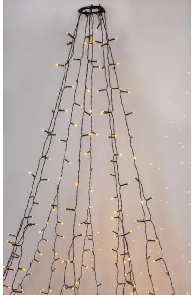 Eglo 410816 - LED Kültéri karácsonyi lánc GOLDEN 360xLED 2m IP44 meleg fehér