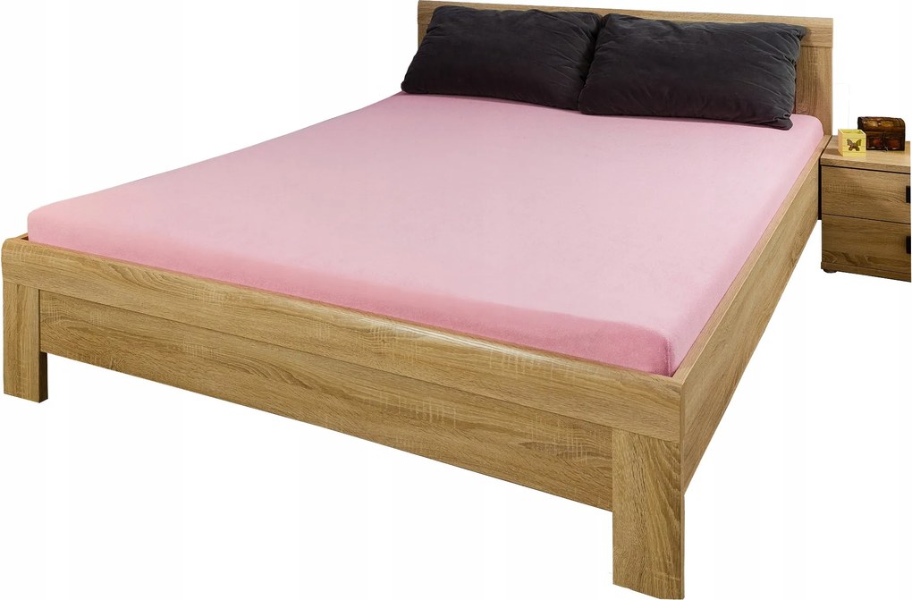 Gumis frottír lepedő 110x200x25 35 szín