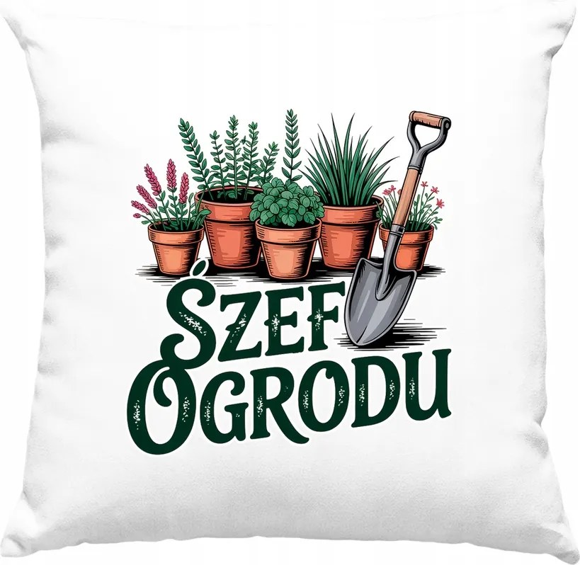 Kertész kertész párna 3 fehér