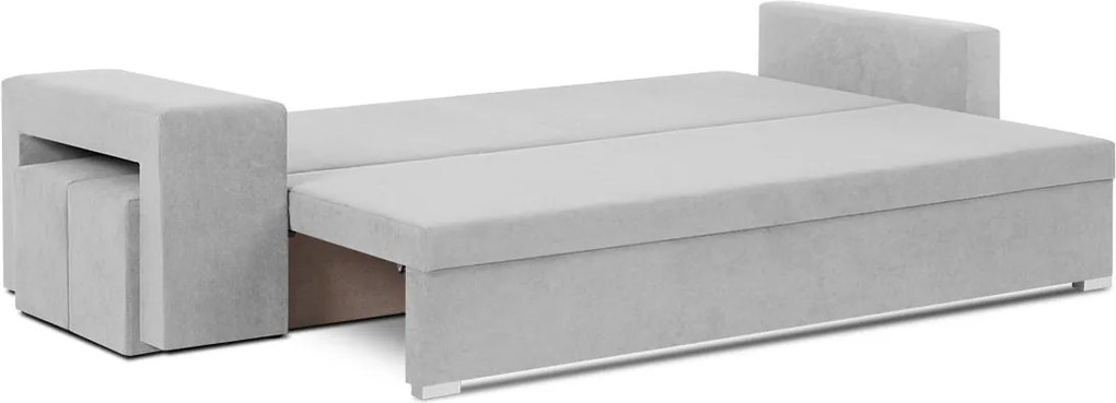 DOTA Háromszemélyes kinyitható kanapé Piros