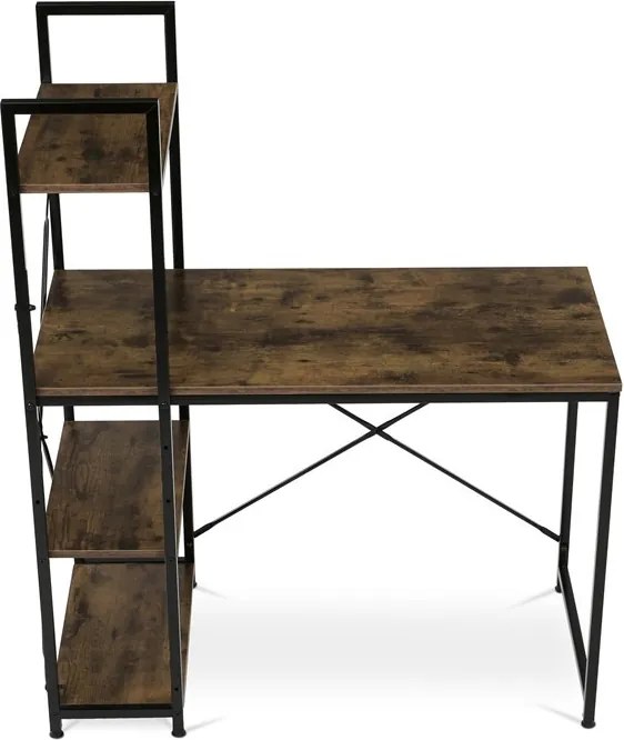 Íróasztal 100x48 cm, MDF, old wood, GD-512 OLW