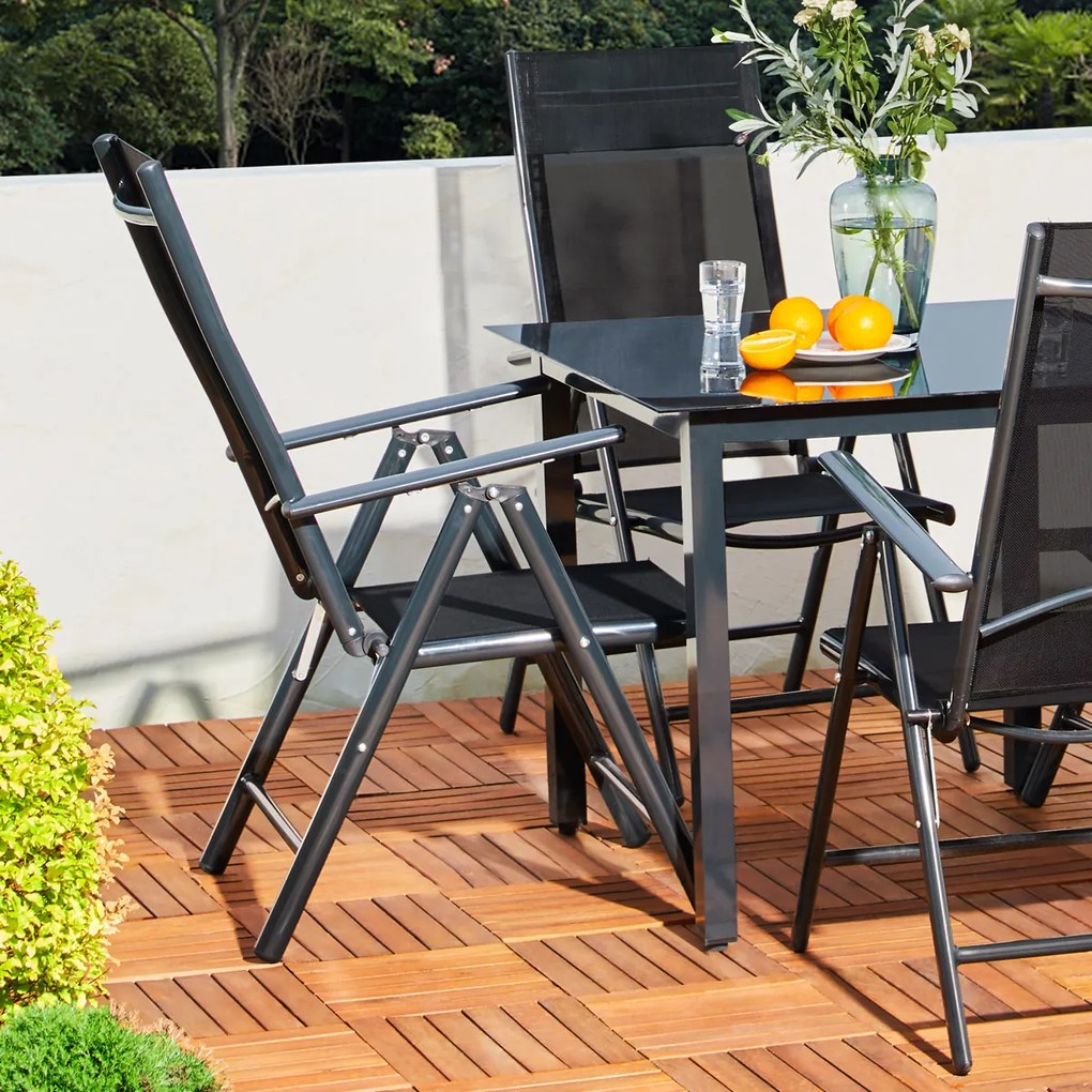 Deuba Alumínium garnitúra Alu 1+6 - antracit