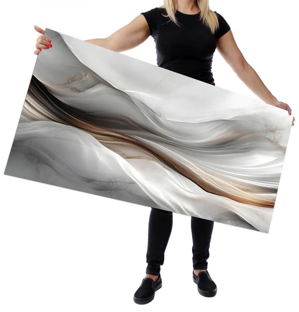 Wallplex konyhahátfal Selyem Hullám (Méret: 60x300)