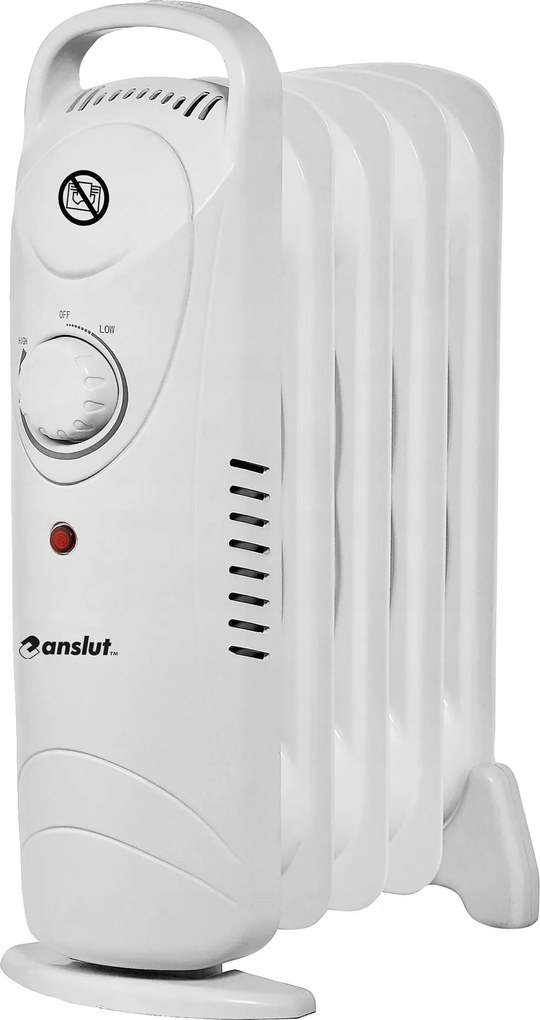 Olajradiátor Anslut Fehér Elektromos olajradiátor termosztáttal 500W