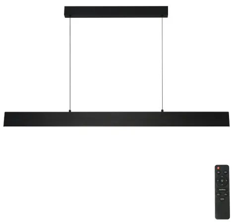 Brilagi - LED Dimmelhető csillár zsinóron SLIMLINE LED/40W/230V 3000-6000K fekete + távirányító