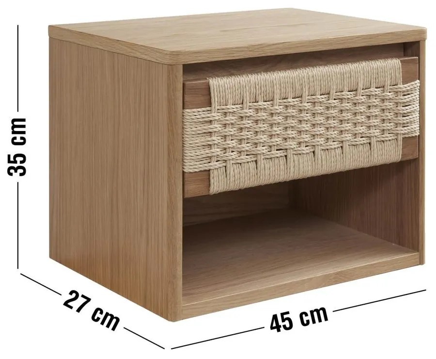 Bastia fali éjjeliszekrény