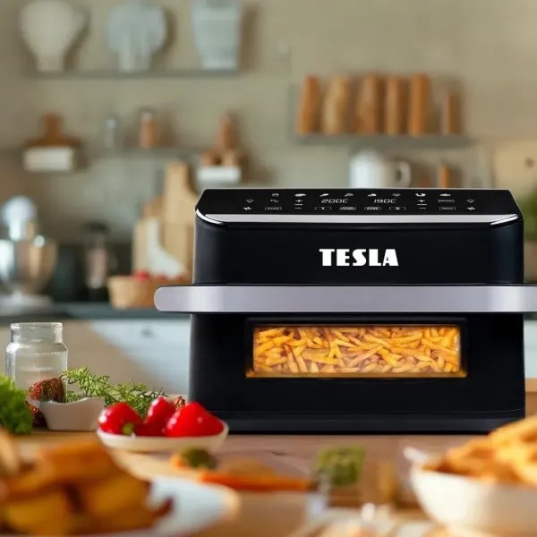TESLA Electronics AirCook multifunkciós digitális légsütő 10 l 2400W/230V